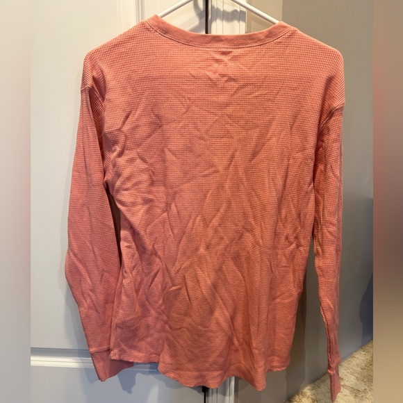 Women’s Time and Tru Waffle Shirt Long Sleeve Medium - Picture 4 of 9